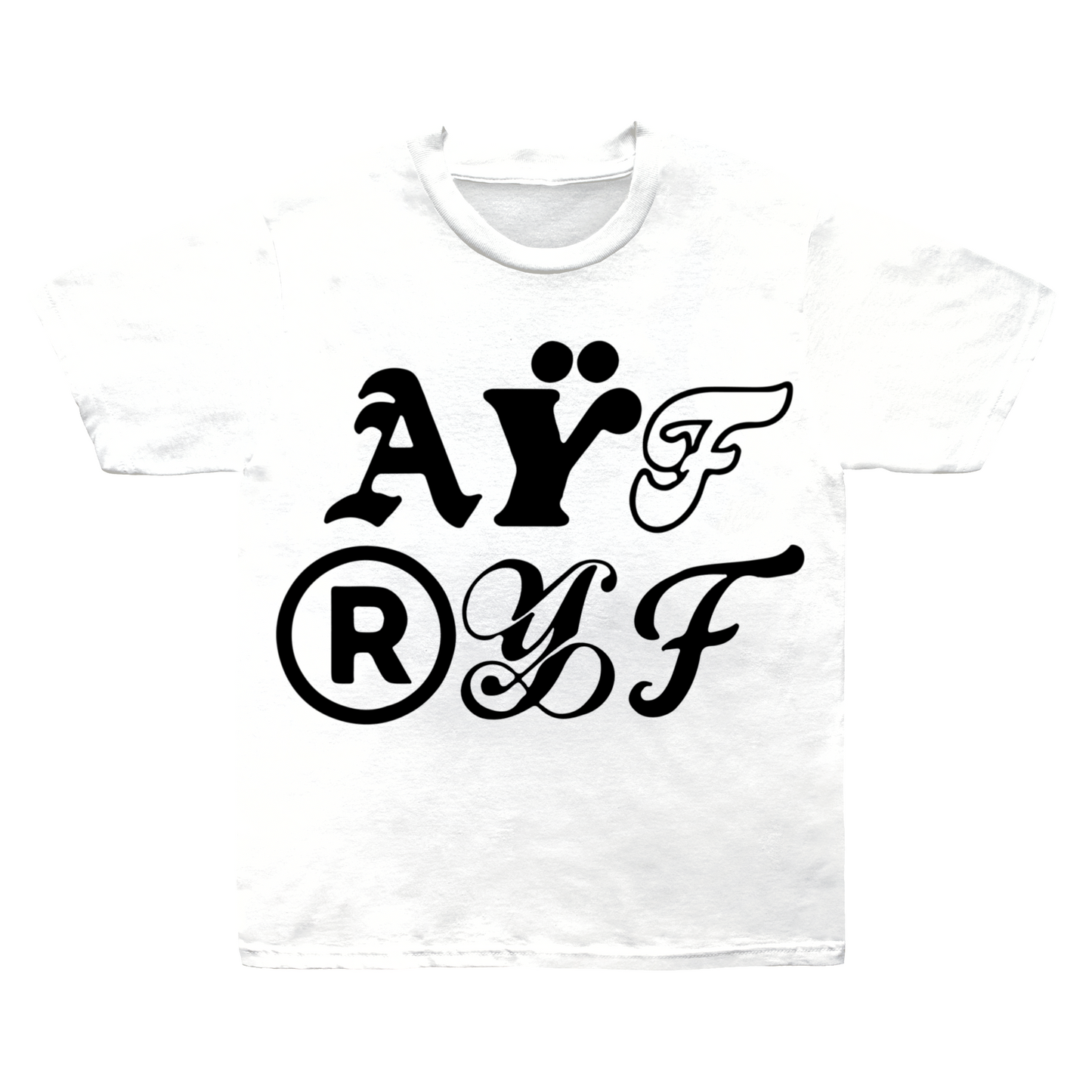 AYFRYF Letters Tee