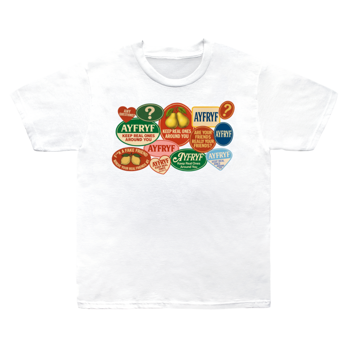 Fruit Sticker Tee