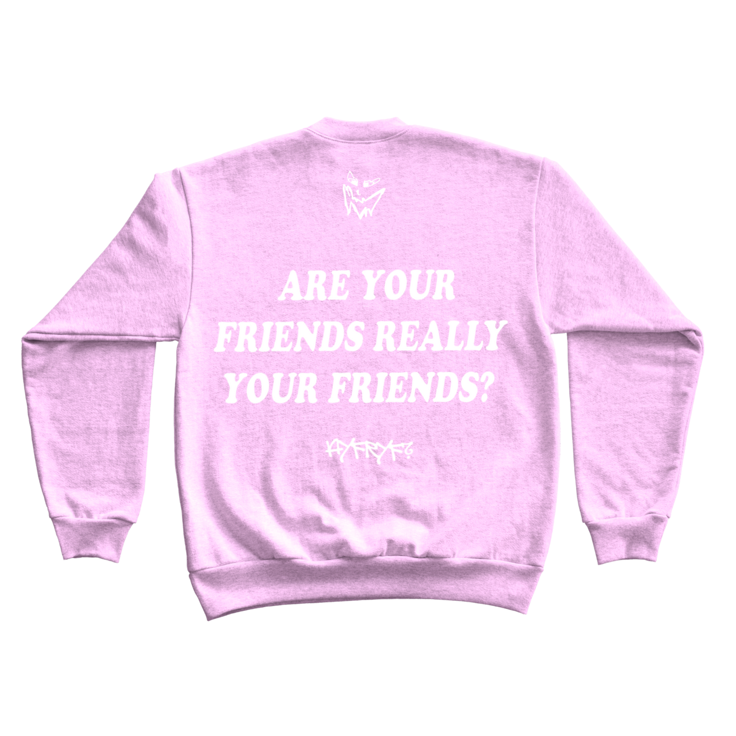 PINK AYFRYF CREWNECK