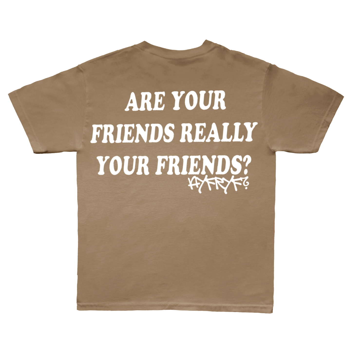 FADED BROWN TEE